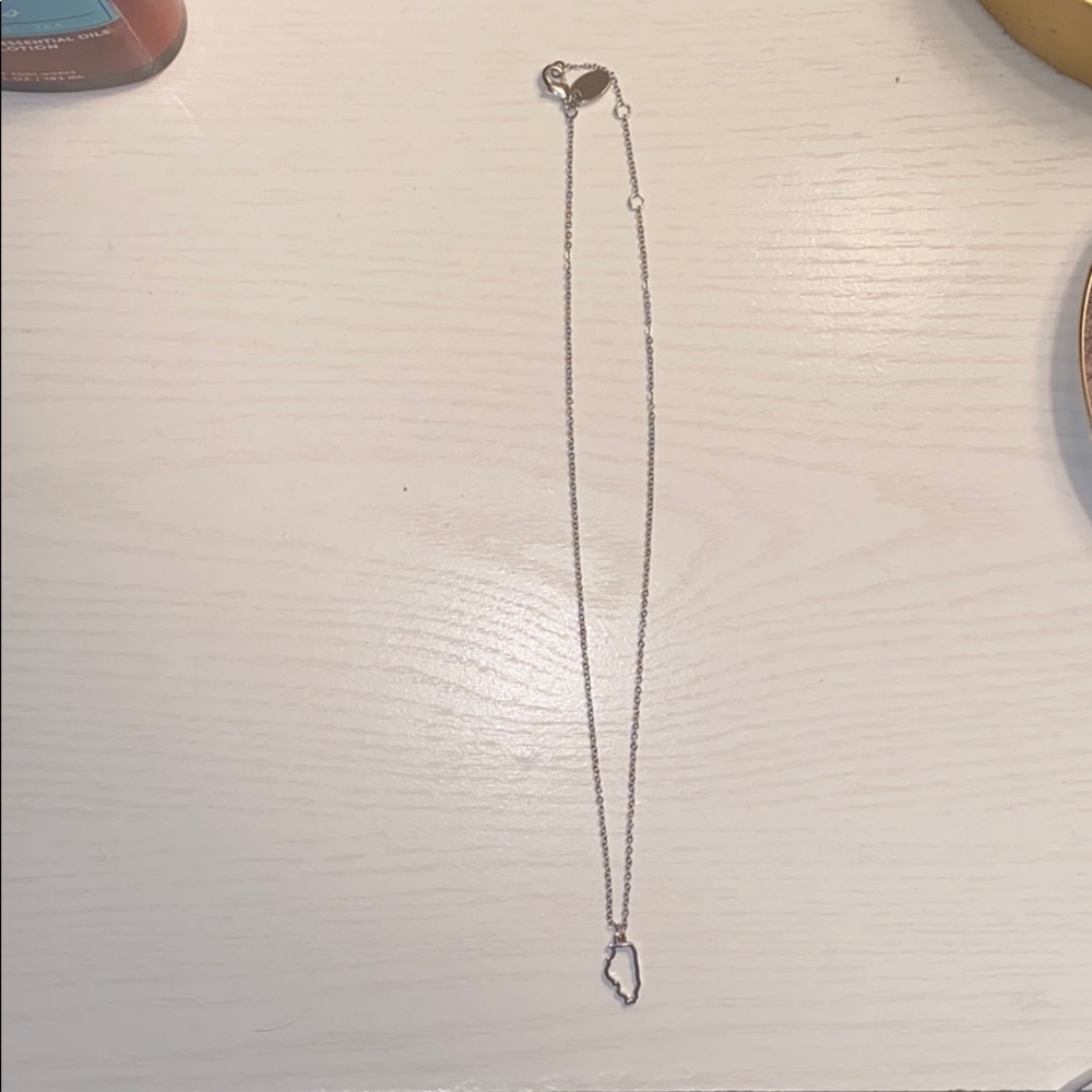 illinois pendant necklace